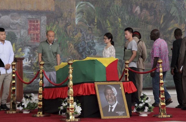 Kofi Annan’s Mourners Disappointed Over Closed Casket